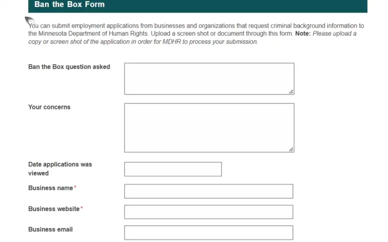 Ban-The-Box-Submission-Form-From-Minnesota-Department-Of-Human-Rights