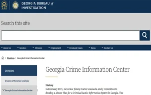 Georgia Crime Information Center