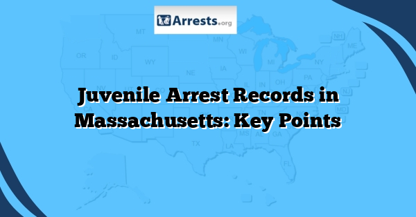 Juvenile Arrest Records in Massachusetts: Key Points