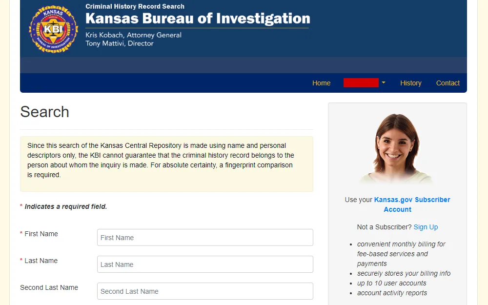 Kansas-Search-Form-For-Criminal-History-Record