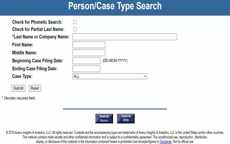 Legal Case Search