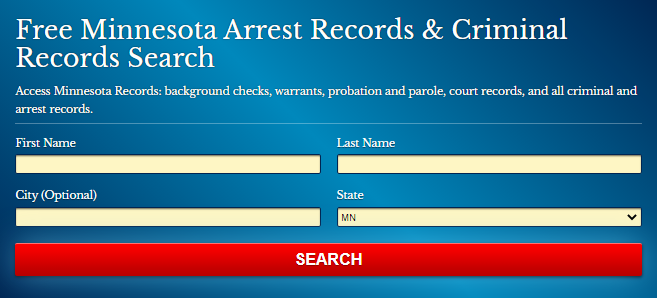 Minnesota Arrests Records